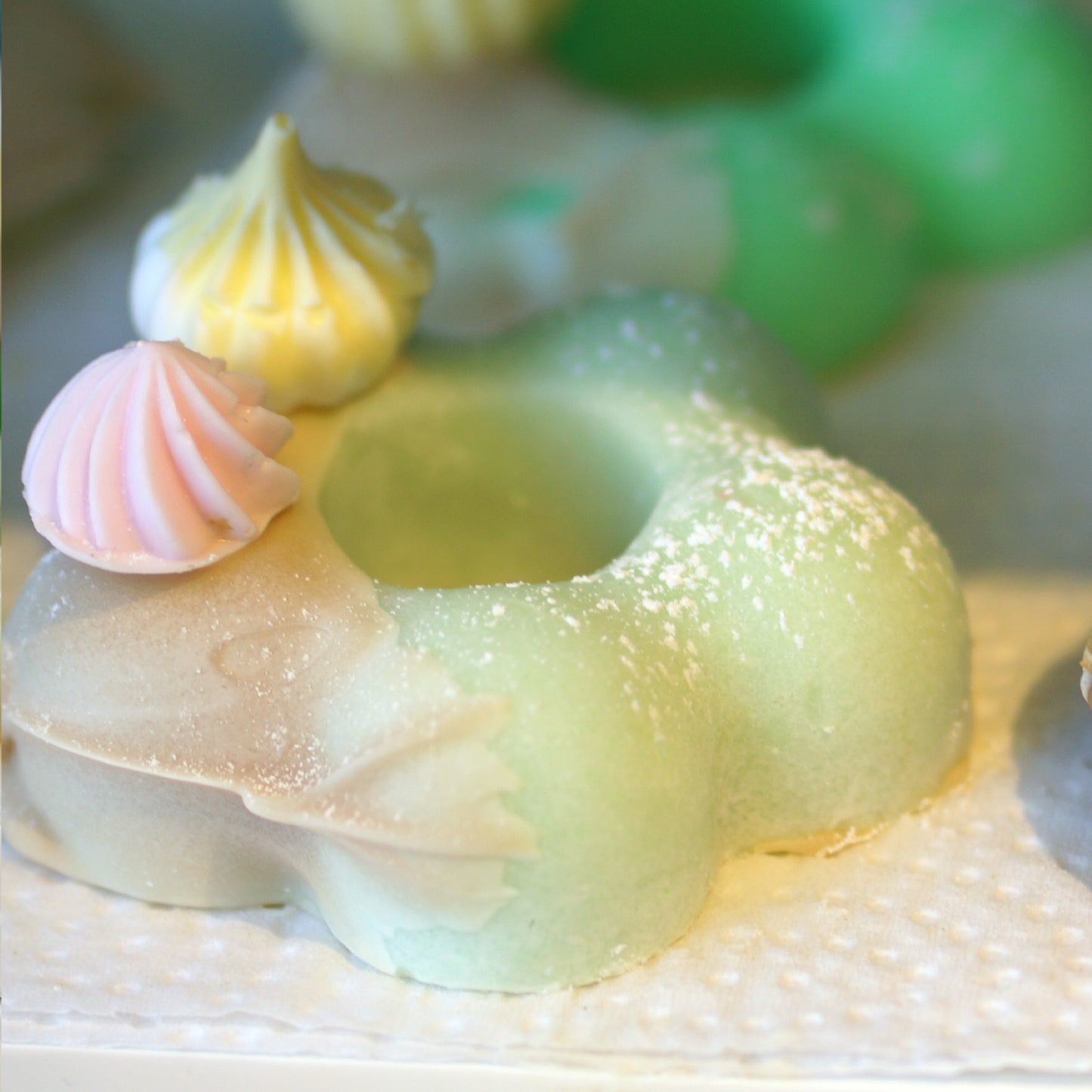 Cold Process Doughnut Soap ~ 88g