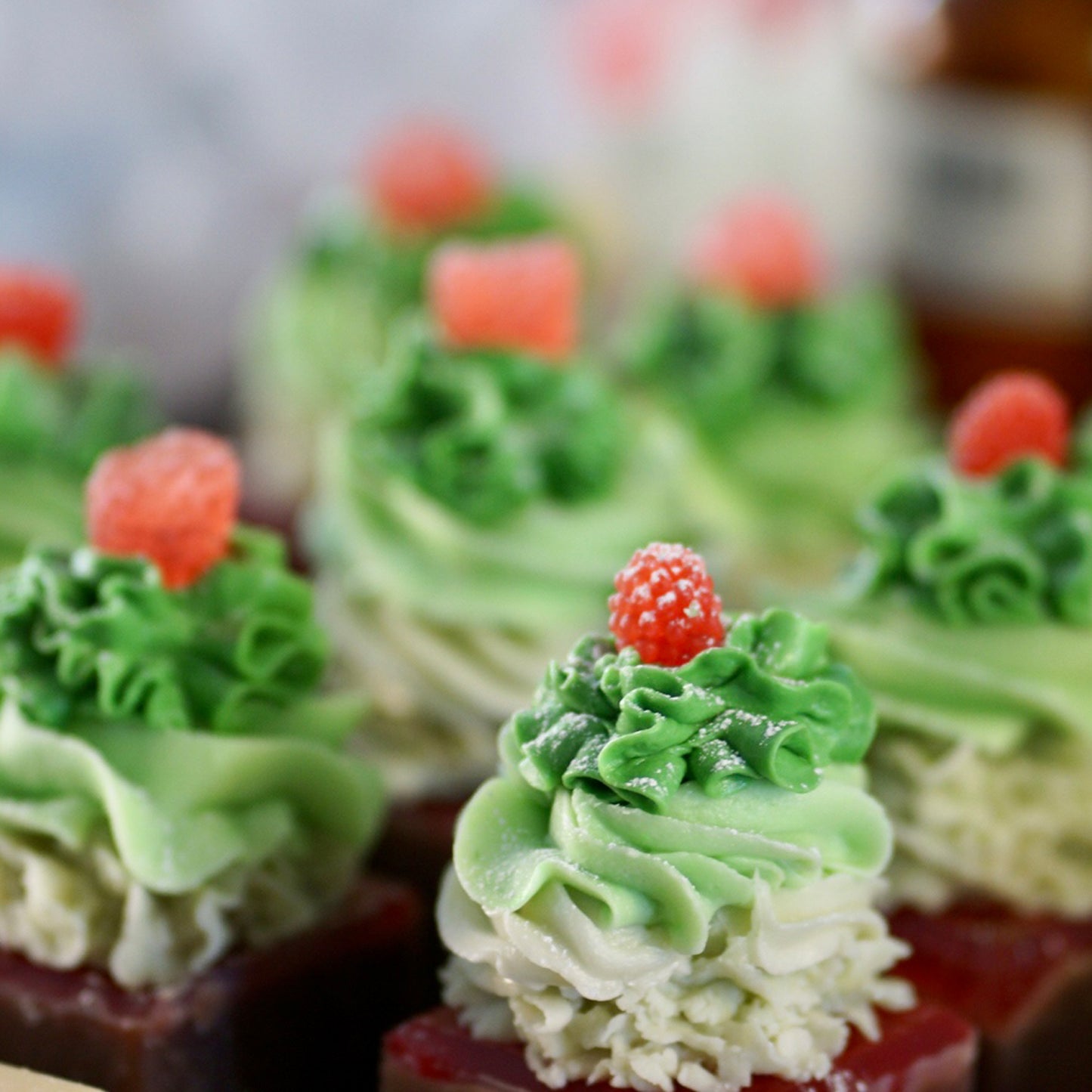 Cold Process Cupcake Soap ~ 90g