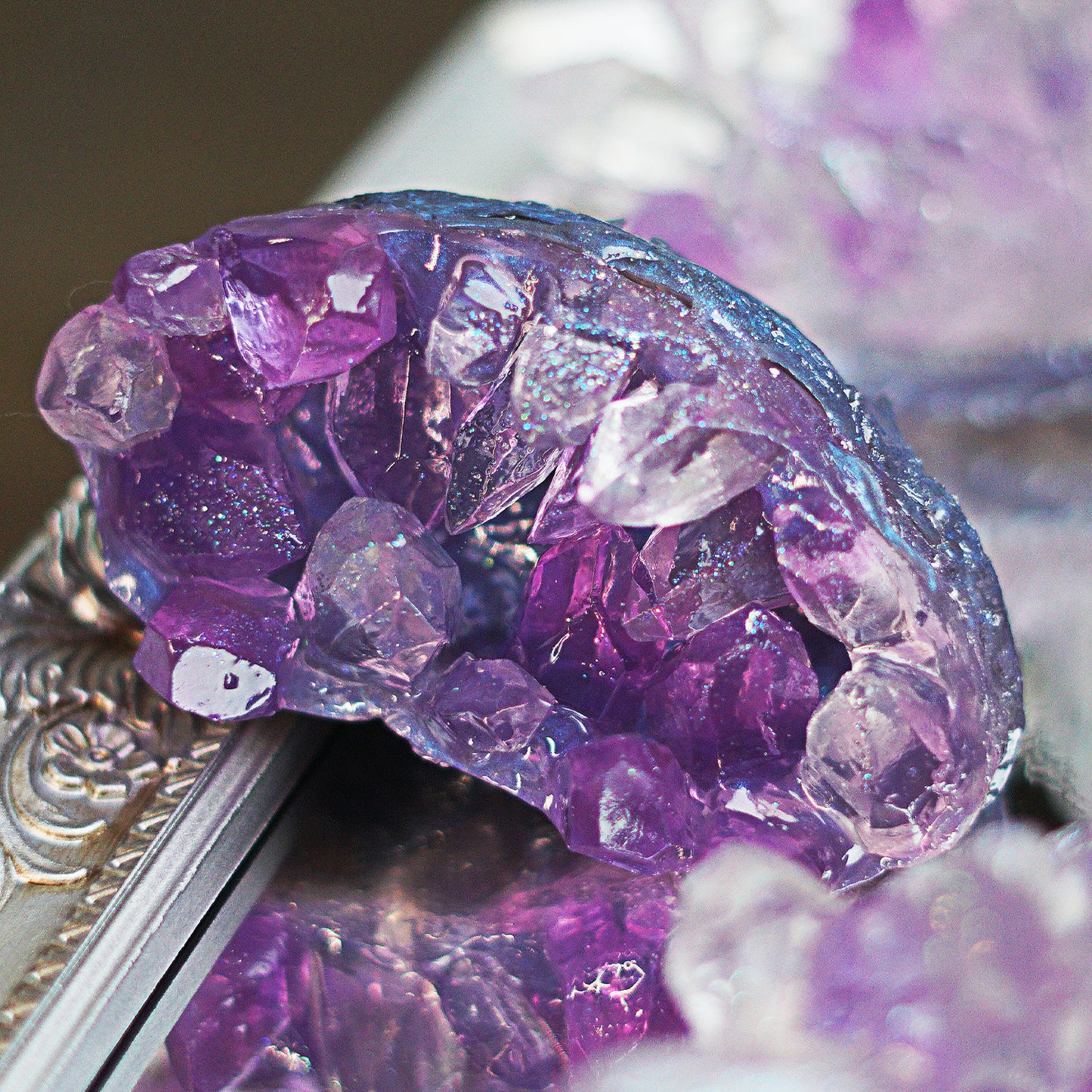 Crystal and Quartz Soap ~ 88g