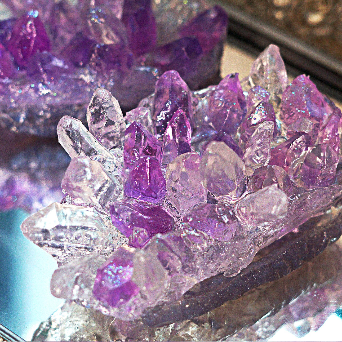 Crystal and Quartz Soap ~ 88g