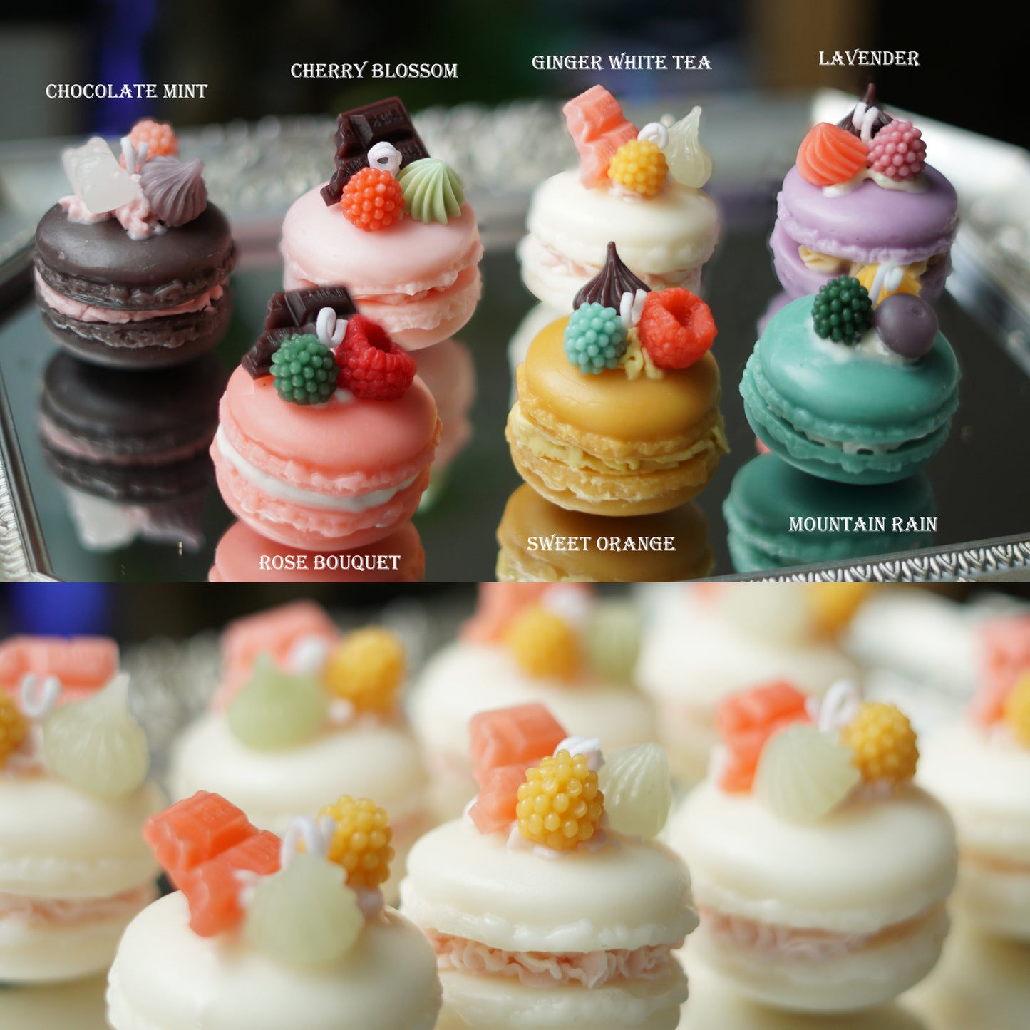 Macaron Candle ~ 90g