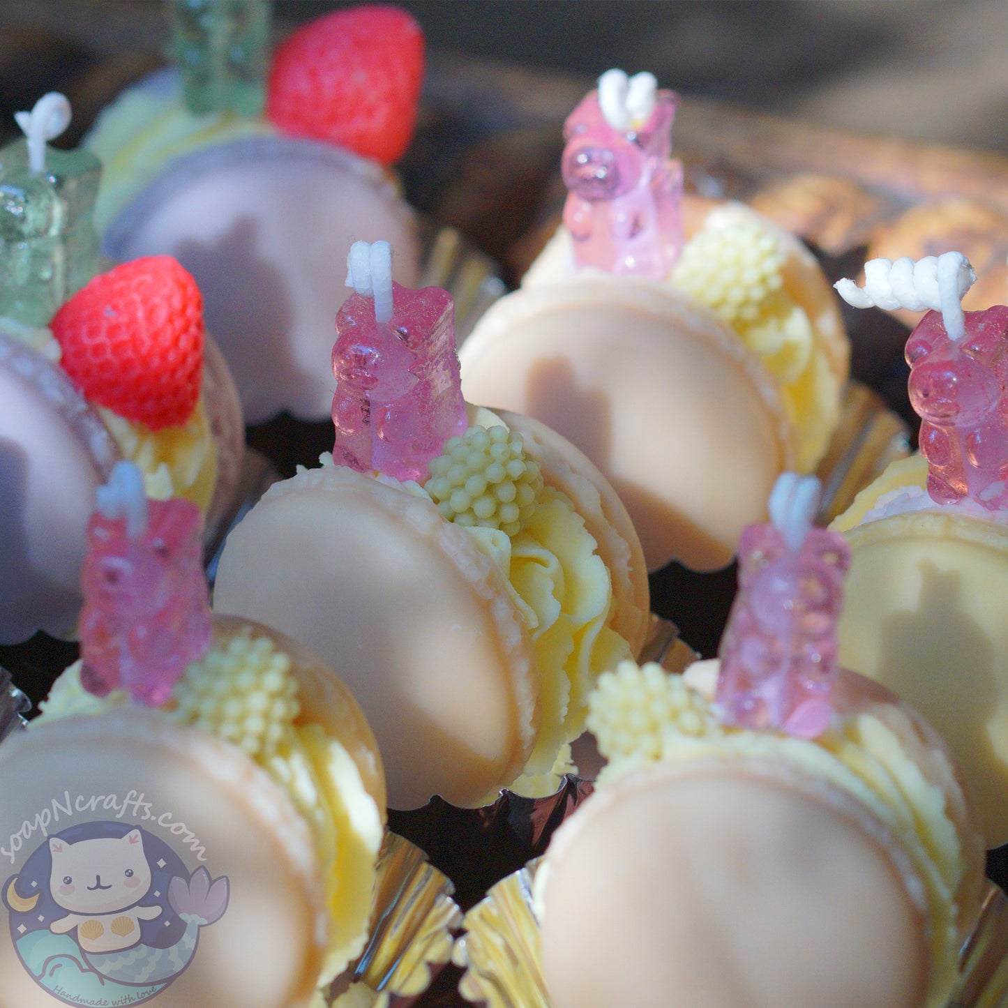 Macaron Candle ~ 75g