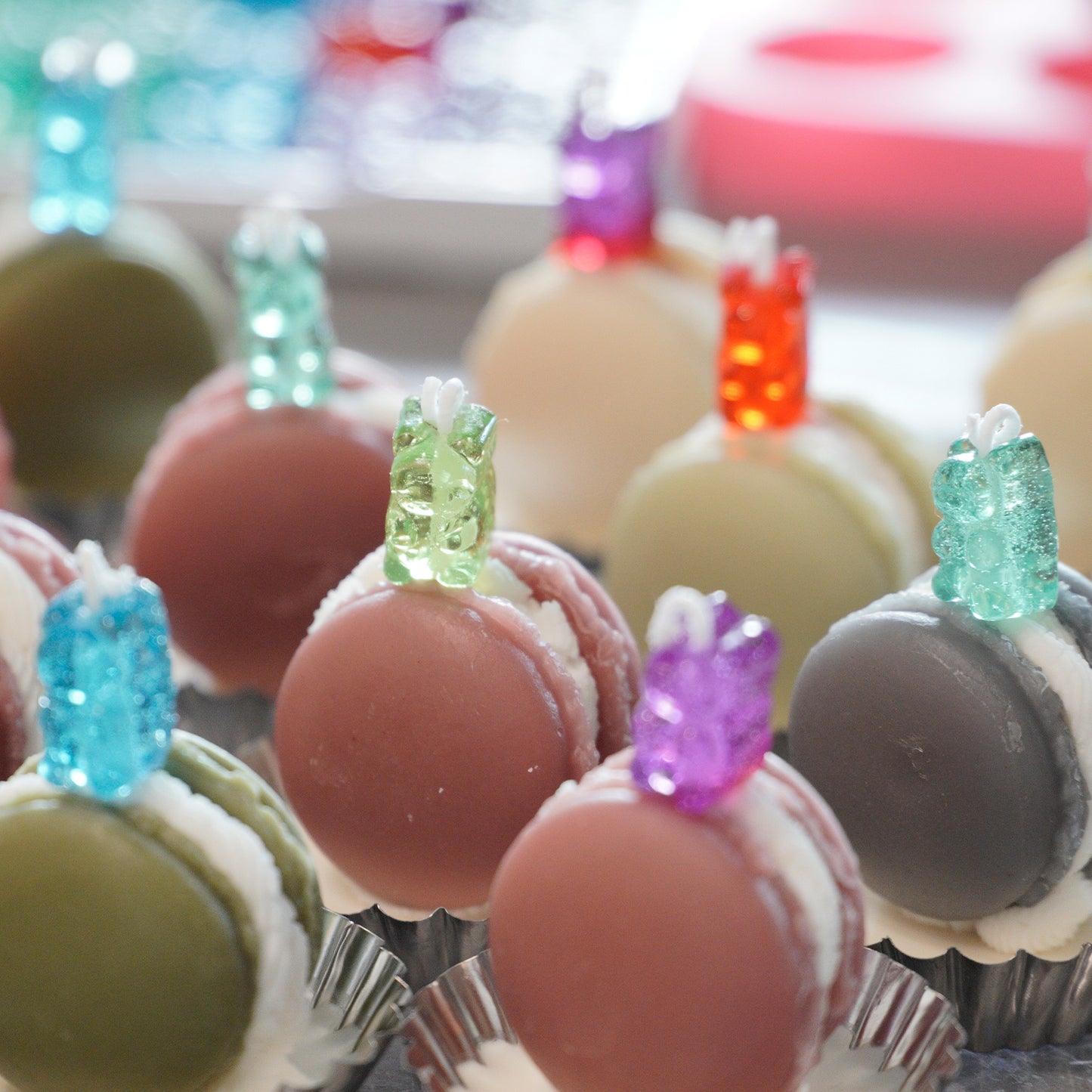 Macaron Candle ~ 90g