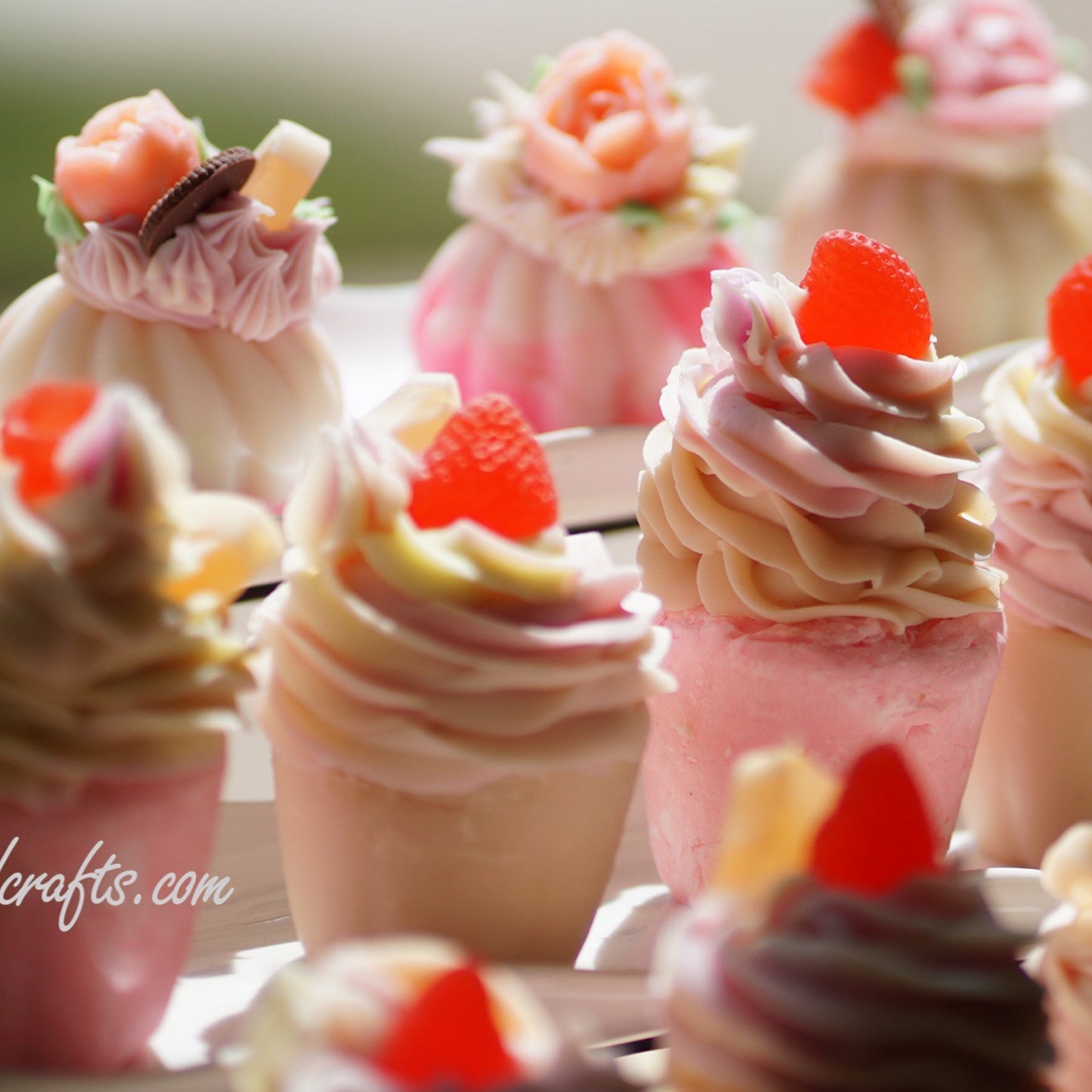 Cold Process Cupcake Soap ~ 90g